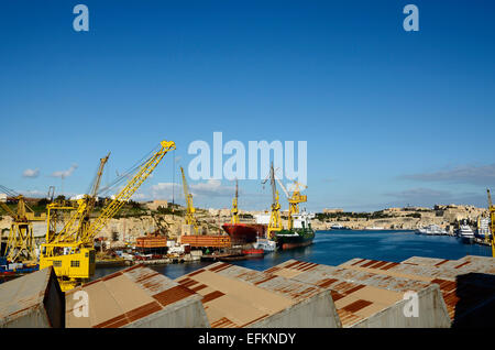 Malta, Mediterranean sea Stock Photo