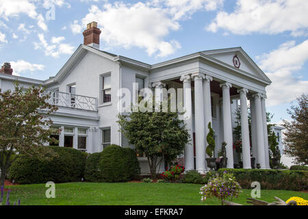 Colonial style home Stock Photo