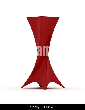 Single Red Vase Stock Photo