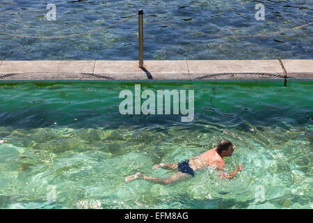 pool at Clovelly, Sydney, New South Wales, Australia Stock Photo