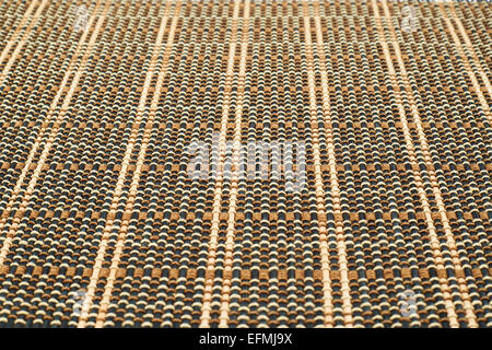 Bamboo straw background mat Stock Photo