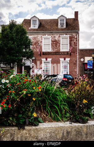 Rodgers House Tavern, 226 North Washington Street, Havre de Grace, Maryland Stock Photo