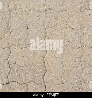 Stone brick path fragment Stock Photo
