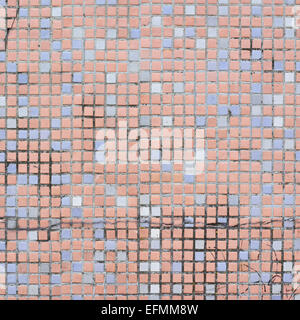 Floor ceramic squared tiles Stock Photo
