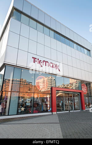 Birmingham tk maxx  retail shop Stock Photo