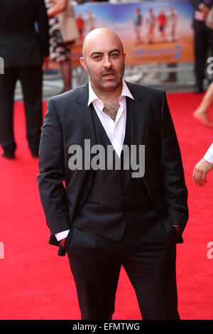 'The Inbetweeners 2' - World Premiere held at Vue Cinema West End - Arrivals  Featuring: Spencer Millman Where: London, United Kingdom When: 05 Aug 2014 Stock Photo