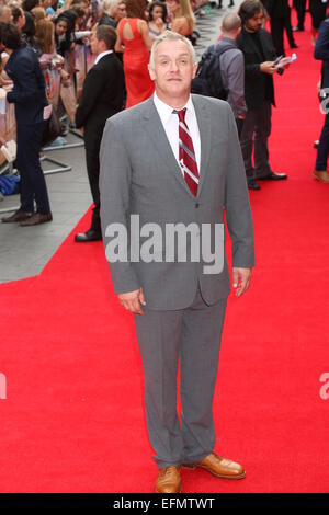 'The Inbetweeners 2' - World Premiere held at Vue Cinema West End - Arrivals  Featuring: Greg Davies Where: London, United Kingdom When: 05 Aug 2014 Stock Photo