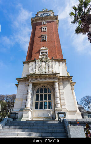 Torre Monumental , formerly Torre de los Ingleses (Tower of the English), Plaza Fuerza Aérea, an iconic landmark in downtown Buenos Aires, Argentina Stock Photo