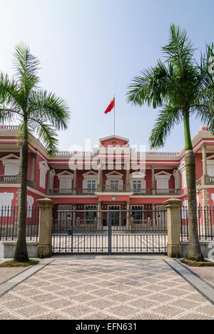 Macau Government Headquarters, formerly the Governor's Palace, Macau, China Stock Photo