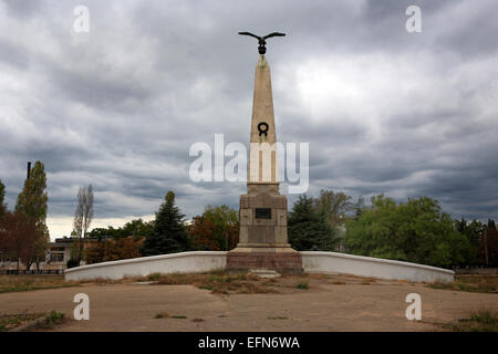 Crimean war memorial, Sevastopol, Crimea, Ukraine Stock Photo
