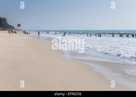 Majorda Beach, Goa, India Stock Photo