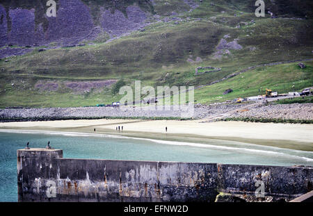 St Kilda. Scotland. The islands in the Atlantic several miles off the west coast of Scotland. Stock Photo