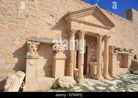 Ruins of ancient city of Madauros, M'Daourouch, Souk Ahras Province, Algeria Stock Photo