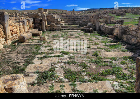 Ruins of ancient city of Madauros, M'Daourouch, Souk Ahras Province, Algeria Stock Photo