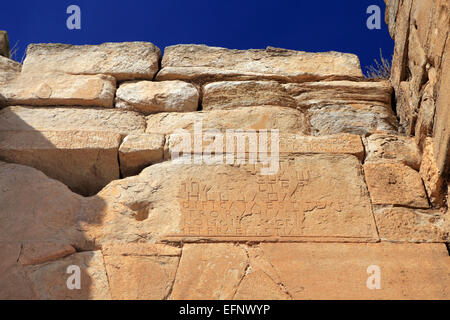 Ruins of ancient city of Madauros, M'Daourouch, Souk Ahras Province, Algeria Stock Photo