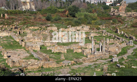 Ruins of ancient city of Hippo Regius, Annaba, Annaba Province, Algeria Stock Photo