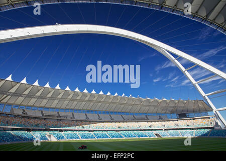 One of the new Stadiums Built in Preparation for the 2010 Fifa Soccer World cup to be Held in South Africa In the City of Durban Stock Photo
