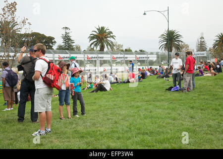 F1 Grand Prix in Melbourne Annual Formula One Race Event, Australia Stock Photo