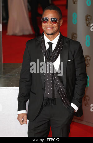 London, UK, 8th February 2015: Cuba Gooding Jr attends the EE British Academy Film Awards at The Royal Opera House  in London Stock Photo