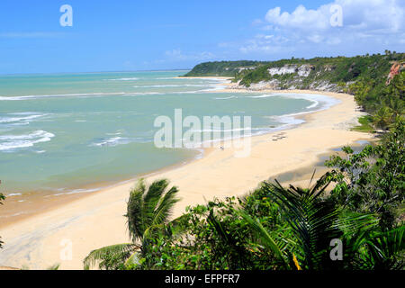 Espelho (Mirror) beach, Bahia, Brazil, South America Stock Photo