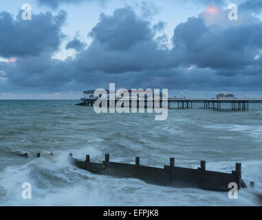 A view of Cromer Pier, Norfolk, England, United Kingdom, Europe Stock Photo