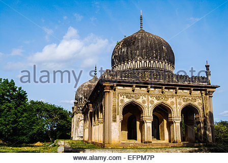 Qutub Shahi tombs, Hyderabad Stock Photo, Royalty Free Image: 78560136 ...