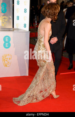 Kara Tointon arrives on the red carpet for the EE BRITISH ACADEMY FILM AWARDS on 08/02/2015 at Royal Opera House, London. Picture by Julie Edwards Stock Photo