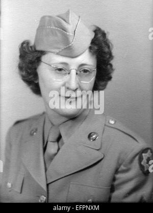 WW11 American Women's Army Corps WAC Stock Photo - Alamy
