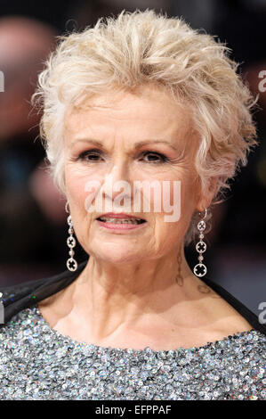 Julie Walters arrives on the red carpet for the EE BRITISH ACADEMY FILM AWARDS on 08/02/2015 at Royal Opera House, London. Picture by Julie Edwards Stock Photo