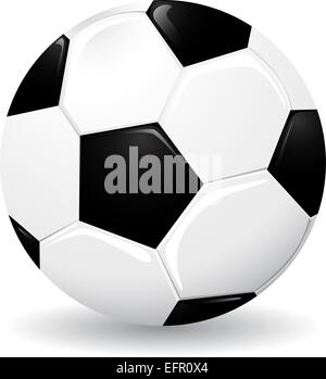 Realistic soccer ball. Vector illustration Stock Vector Image & Art - Alamy