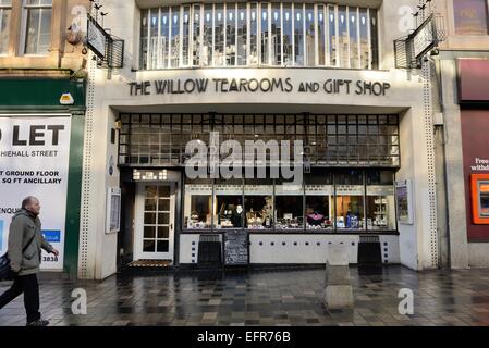 Charles Rennie Mackintosh's Willow Tearooms and Gift Shop Stock Photo