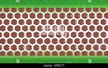 Striking strip on a box of safety matches. Stock Photo