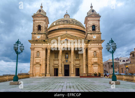 Mgarr Church or the egg church, Malta Stock Photo