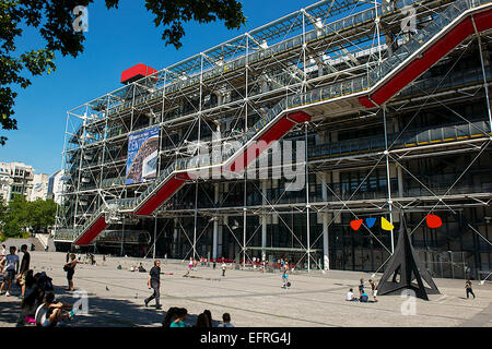 Centre Pompidou, Paris, France Stock Photo