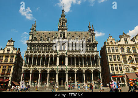 King's House in the Grand Place, Brussels, Belgium Stock Photo