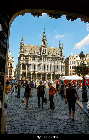 King's House in the Grand Place, Brussels, Belgium Stock Photo