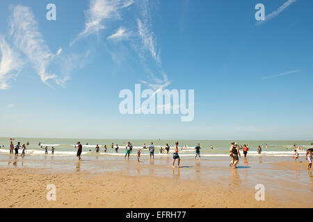 Ostend Beach, Ostend, Belgium Stock Photo