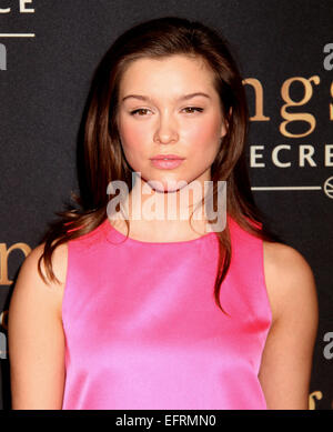 Actress Sophie Cookson attends the "Kingsman: The Secret Service" New