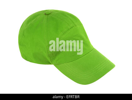 Baseball cap isolated on white background w/ clipping path Stock Photo