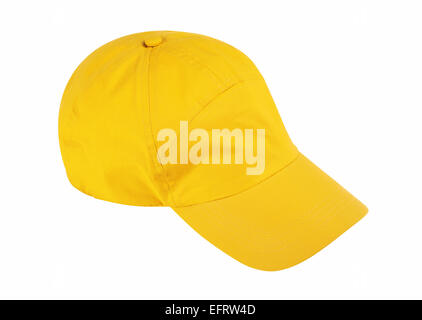 Baseball cap isolated on white background w/ clipping path Stock Photo