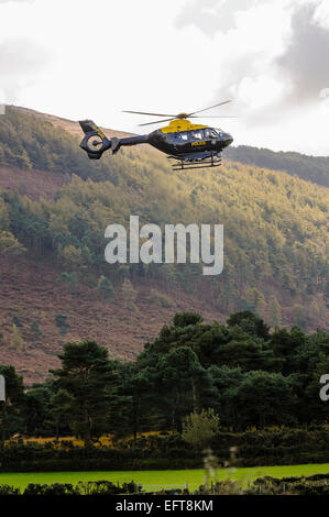 G-PSNI, a EC35 Eurocopter, one of two used by the Police Service of Northern Ireland. Stock Photo