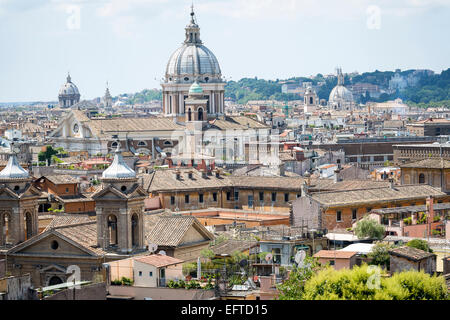 Roman rooftops. Rome, Italy Stock Photo