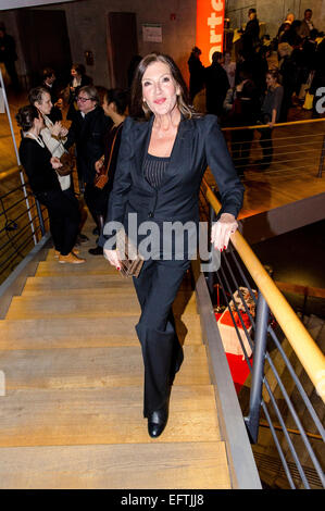 Berlin, Germany. 9th February, 2015. Katy Karrenbauer attending the Arte Reception at the 65th Berlin International Film Festival/Berlinale 2015 on February 9, 2015. Credit:  dpa picture alliance/Alamy Live News Stock Photo