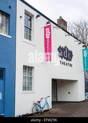 The ADC Theatre in Cambridge. It is Britain's oldest University playhouse and has been presenting plays on this site since 1855. Stock Photo