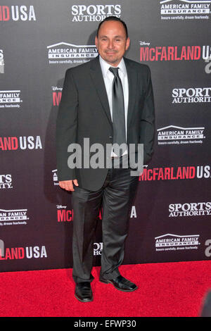 Johnny Samaniego attending the world premiere of Disney's 'McFarland, USA' at the El Capitan Theatre on February 9, 2015 in Hollywood, California/picture alliance Stock Photo