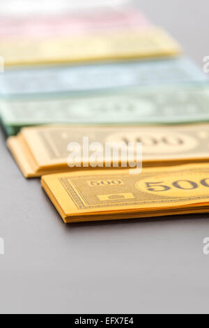 February 8, 2015 - Houston, TX, USA.  Monopoly money Stock Photo