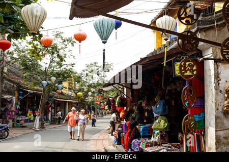 street scene, Hoi An, Vietnam. Stock Photo