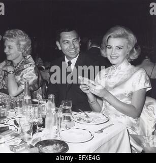 JACK WEBB with wife Jackie Loughery at Steve and Eydie.Supplied by ...