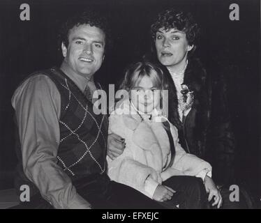 KEVIN DOBSON with wife Susan and daughter Mariah Shannon leaving St ...