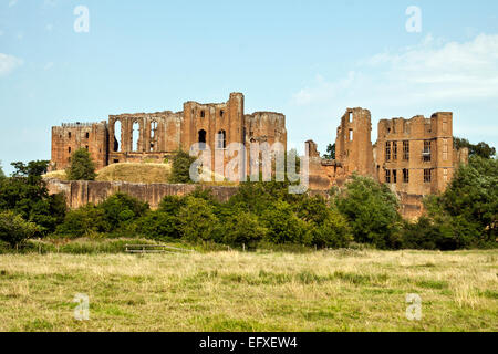 Kenilworth Castle, Kenilworth, Warwickshire, England, UK, Stock Photo